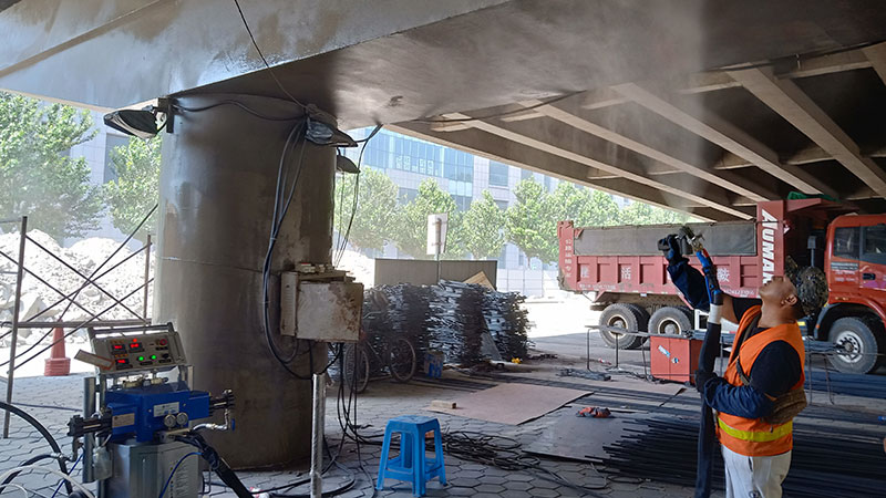 立交橋噴涂聚氨酯防水防腐  JHBW-AH3000聚脲噴涂機(jī)